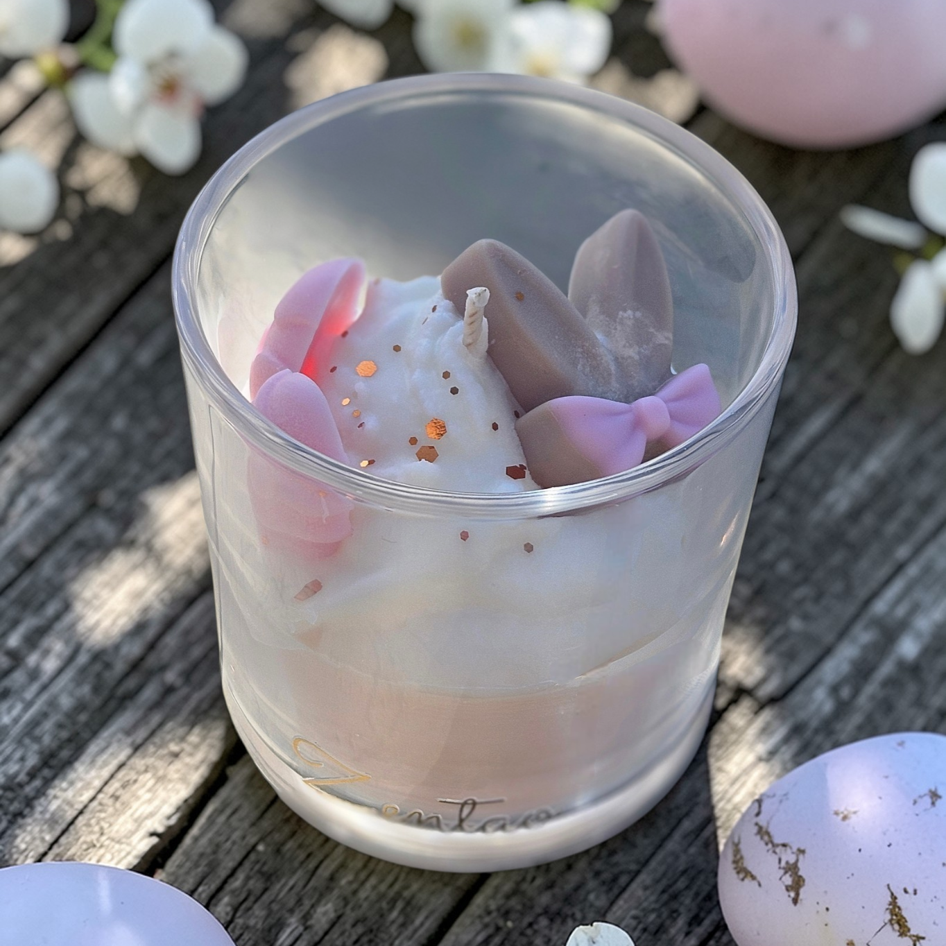 Handgemaakte sojawas geurkaars Zentao België 