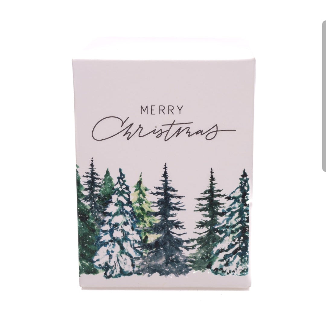 Cadeaudoos Winter Forest handgemaakte geurkaarsen Zentao Stabroek