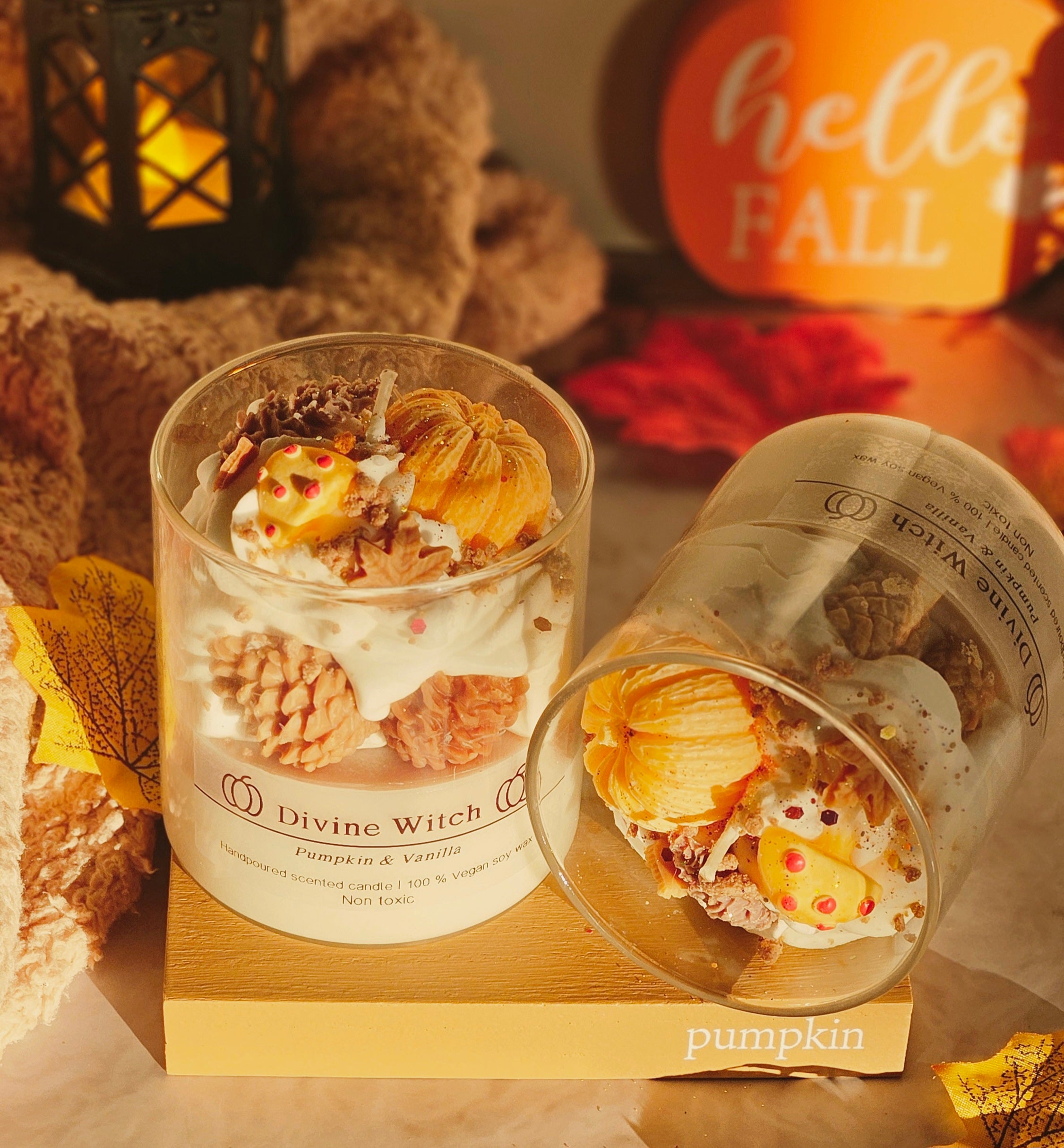 Divine Witch handgemaakte sojawas geurkaars Zentao Antwerpen