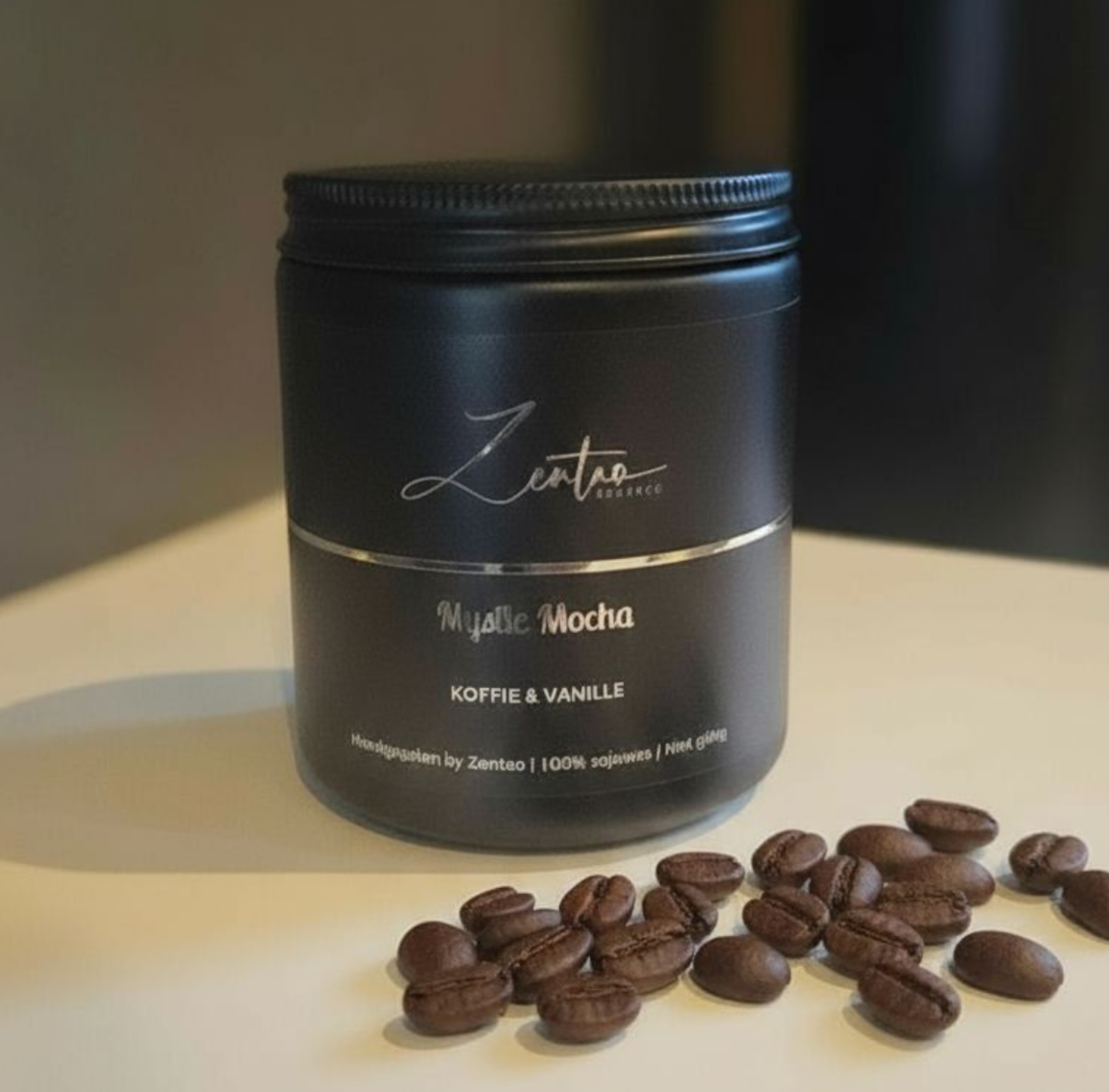 Mystic mocha handgemaakte geurkaars zentao stabroek