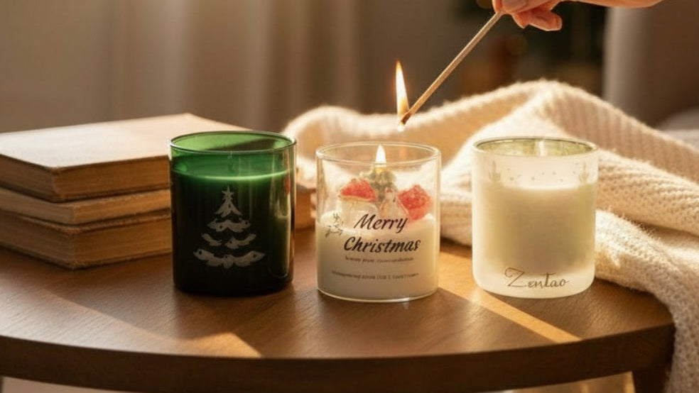 Sojawas kaarsen handgemaakte geurkaarsen Zentao