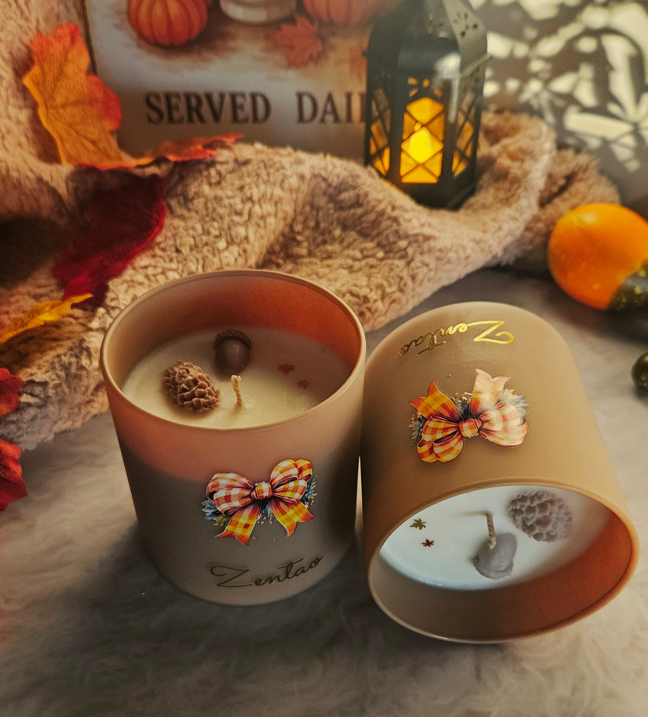 Velvet Smoke handgemaakte geurkaars Zentao