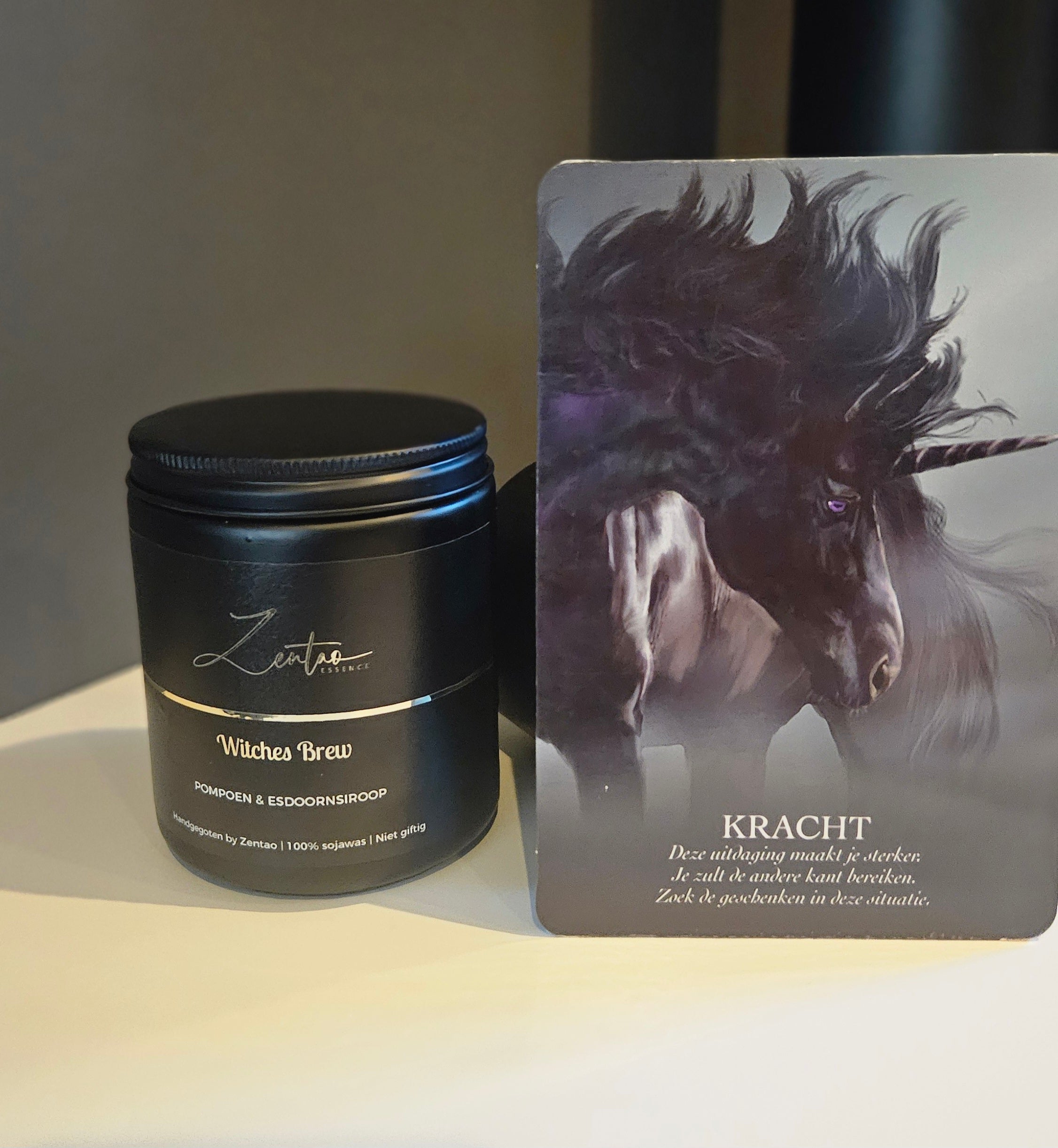 Witches brew handgemaakte geurkaars sojawas zentao stabroek